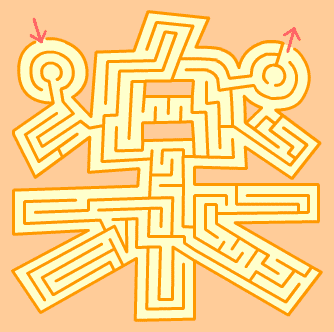 A maze, referenced later.